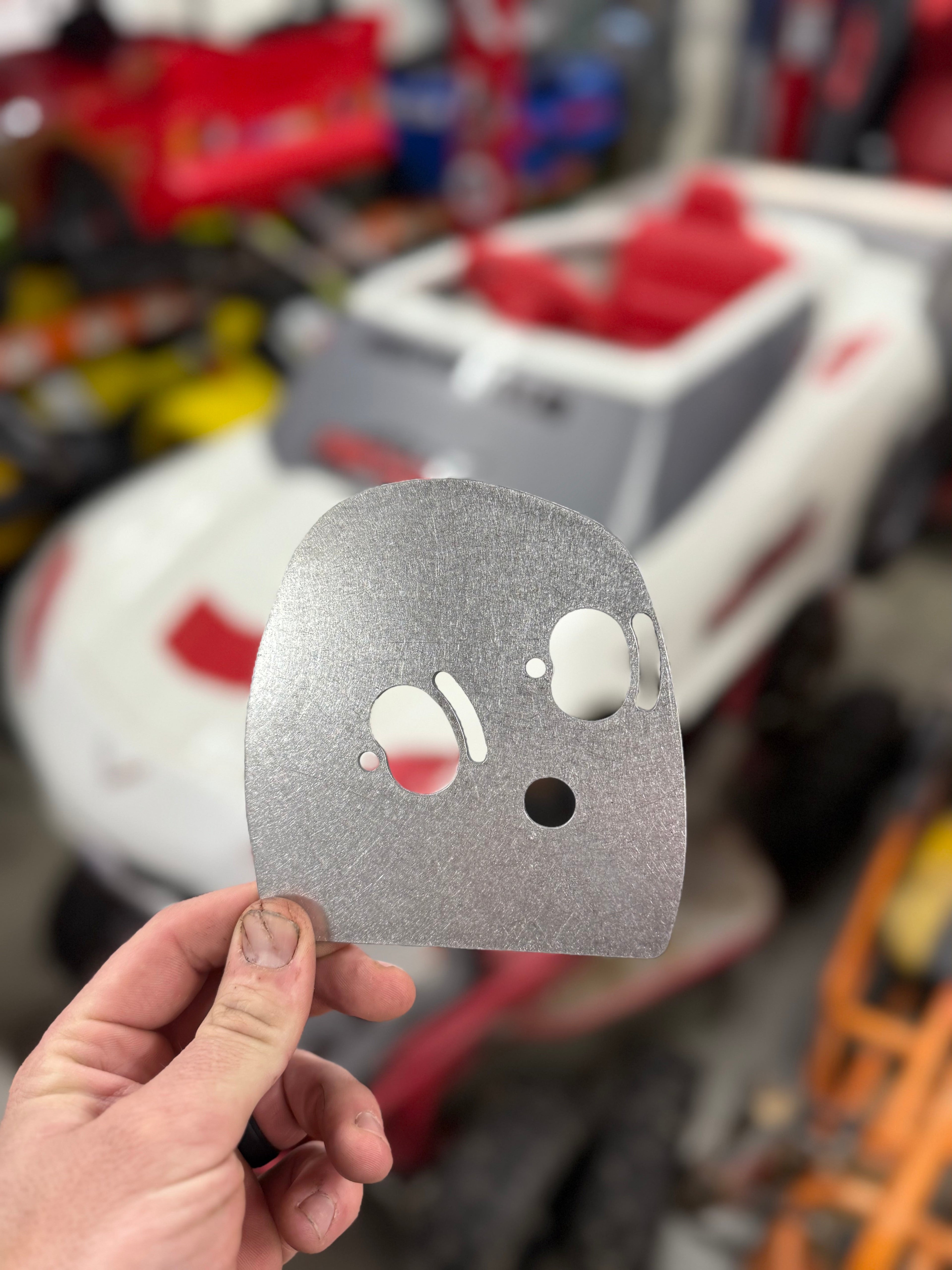 7r Dual Motor Plate for 1st Gear Deleted Ride On Cars (Set of 2)