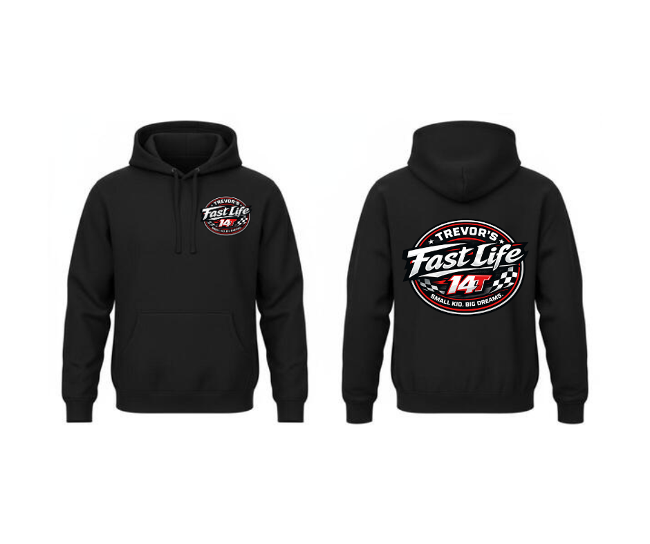 Trevor's Fast Life "small kid big dreams" (ADULT HOODIES)